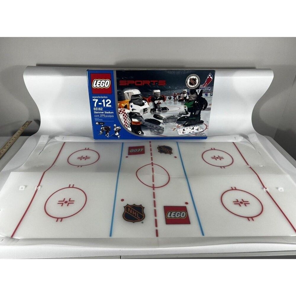 LEGO Sports Hockey Slammer Stadium 65182 Box & Rink Only NHL Vintage